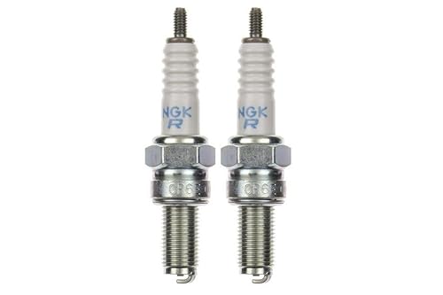 2x Zündkerze CR6E passend für Zündkerzen Set 2 Stück passend für Motorrad/Roller/Scooter kompatibel passend für U20ESR-N 6548698 2x Zündkerze CR6E passend für Zündkerzen Set 2 Stück passend für Motorrad/Roller/Scooter kompatibel passend für U20ESR-N 6548698 von Streetparts24
