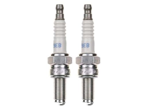 2x Zündkerze CR9EB – passend für MV Agusta Brutale/F4, KTM EXC, Husqvarna TC/TE 250/310, Vespa ET4, Piaggio Zip/Sfera, Peugeot Geopolis/Satelis von Streetparts24