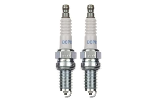 2x Zündkerze DCPR9E Set für Motorrad/Roller/Scooter passend für Aprilia RSV RST ETV SL Tuono Factory 1000 Mille Buell XB12 XB9, Gilera Nordwest 600 APRILIA 0297942 PIAGGIO AP0297942 von Streetparts24