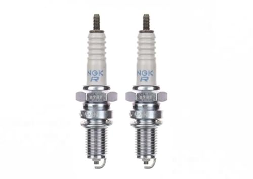 2x Zündkerze DPR6EA-9 passend für Zündkerzen Set 2 Stück passend für Motorrad/Roller/Scooter kompatibel passend für XR4CS XR8DC von Streetparts24