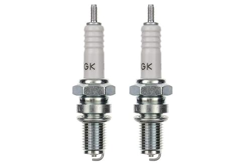 2x Zündkerze DR8ES-L passend für Honda Suzuki Yamaha CB GL GSX FZ FZR XJ YX Motorrad kompatibel passend für: 98069-38719 98069-38716 9207 01116 E920701116 09482-00149 von Streetparts24