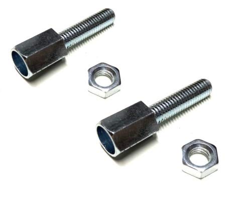 2x Zug Stellschraube Einstellschraube M5 x 20mm für Bowdenzug Kupplungszug von Streetparts24