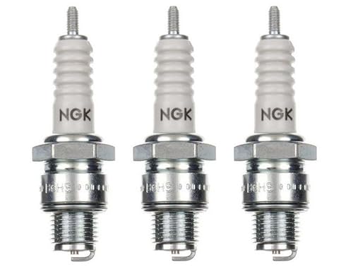 3x Zündkerze B6HS Kurzgewinde passend für Simson S51, S70, SR50, SR80, S53, KR51, Schwalbe, Duo, Star, Sperber – Mofa Moped Zündkerzen Set – 3 Stück von Streetparts24