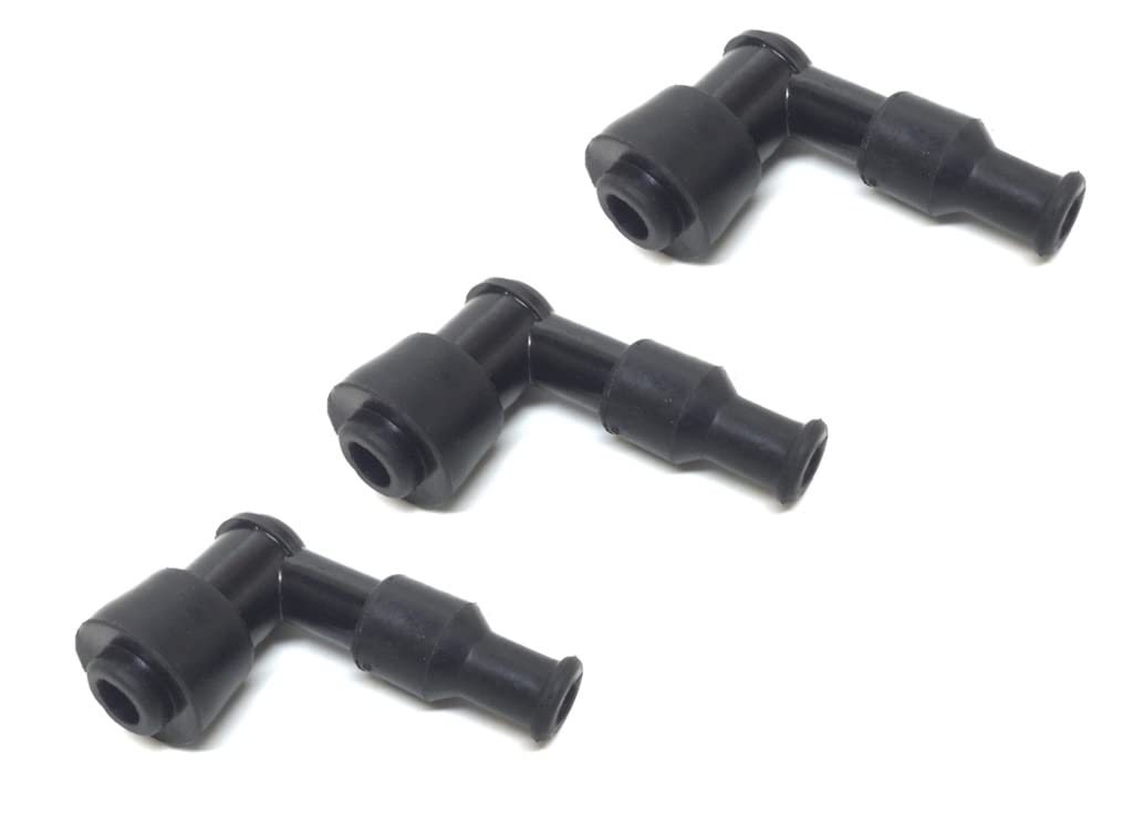 3x Zündkerzenstecker 90 Grad wasserdicht passend für Zündapp, Hercules, Kreidler, Puch, Simson - M14, 5 kOhm, abgewinkelt 3x Zündkerzenstecker 90 Grad wasserdicht passend für Zündapp, Hercules, Kreidler, Puch, Simson - M14, 5 kOhm, abgewinkelt von Streetparts24