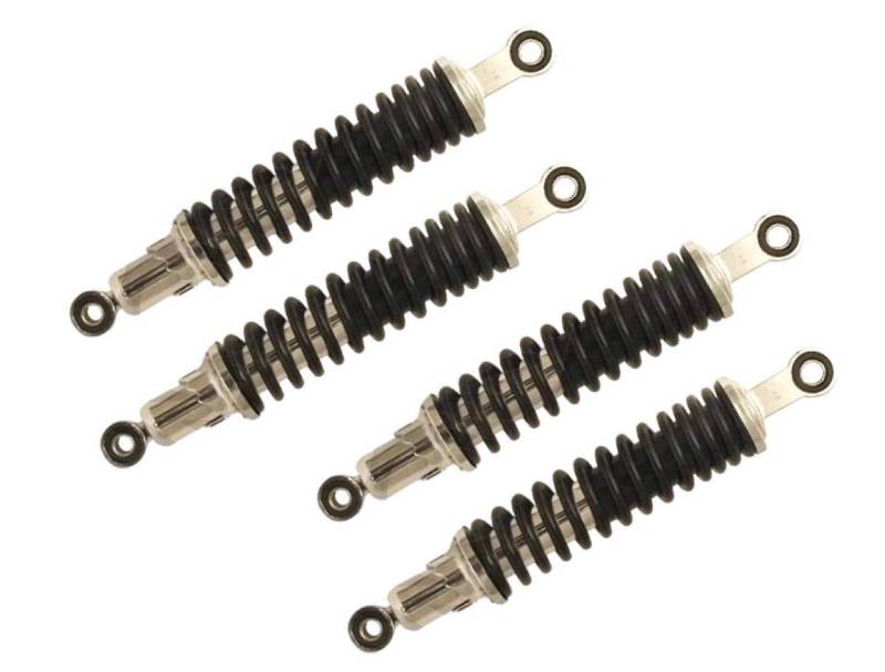 4x Motorrad Stoßdämpfer Federbein 400mm passend für Honda Suzuki ATV Quad von Streetparts24
