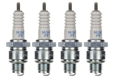 4x Zündkerze BR6HS Zündkerzen Set 4 Stück passend für Motorrad/Roller/Scooter kompatibel passend für: 0242235533 0242235665 WR7AC WR7A W175TR1 5931 OE086 OE086/T10 QL7J5 QL82C 4x Zündkerze BR6HS Zündkerzen Set 4 Stück passend für Motorrad/Roller/Scooter kompatibel passend für: 0242235533 0242235665 WR7AC WR7A W175TR1 5931 OE086 OE086/T10 QL7J5 QL82C von Streetparts24