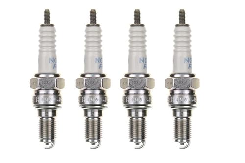 4x Zündkerze CR9EH-9 Zündkerzen Set 4 Stück passend für Motorrad/Roller/Scooter kompatibel passend für UHR08CC RGU92C IUH27 U27FER-9 U27FER9 von Streetparts24