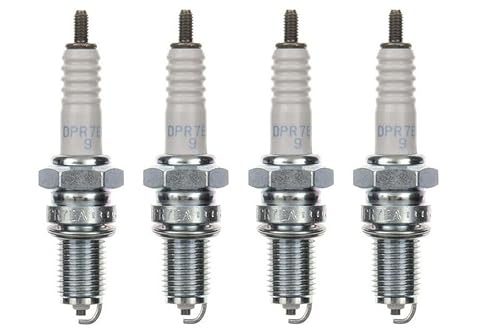 4x Zündkerze DPR7EA-9 Zündkerzen Set 4 Stück passend für Motorrad/Roller/Scooter von Streetparts24