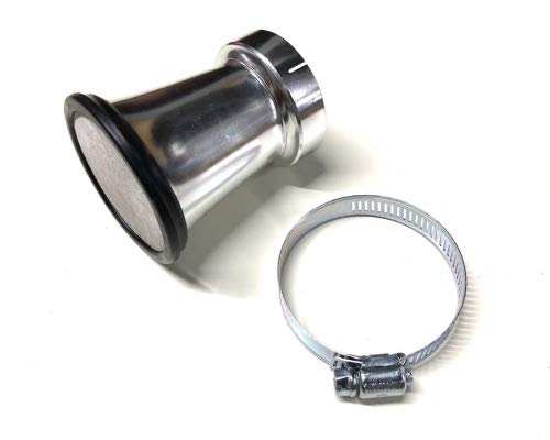 50mm Sport Tuning Luftfilter Kelchform Silber für Moped Motorrad von Streetparts24