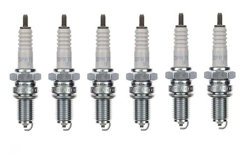 6x Zündkerze DPR7EA-9 passend für 6er Pack Zündkerzen Set 6 Stück passend für Motorrad kompatibel passend für XR5DC XR7LDC, P-RA7HC RA2HC RA6Y RA6YC RA8HC RA8Y, X22EPR-U9 X22EPRU9 X24EPRU9 X27EPRU9 6x Zündkerze DPR7EA-9 passend für 6er Pack Zündkerzen Set 6 Stück passend für Motorrad kompatibel passend für XR5DC XR7LDC, P-RA7HC RA2HC RA6Y RA6YC RA8HC RA8Y, X22EPR-U9 X22EPRU9 X24EPRU9 X27EPRU9 von Streetparts24