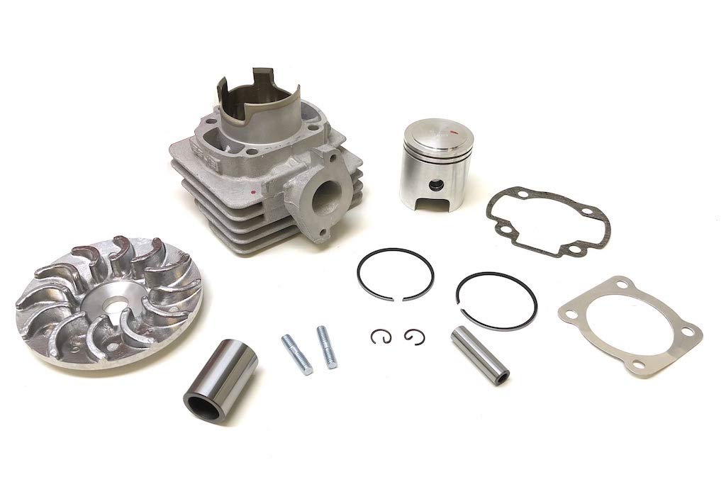 70ccm Tuning Sport Zylinder & Kolben Kit – Aluminium, 46mm Bohrung, Kolbenbolzen 10mm – Passend für Italjet, Malaguti, Pegasus, Suzuki Address, TGB Bullet 70ccm Tuning Sport Zylinder & Kolben Kit – Aluminium, 46mm Bohrung, Kolbenbolzen 10mm – Passend für Italjet, Malaguti, Pegasus, Suzuki Address, TGB Bullet von Streetparts24