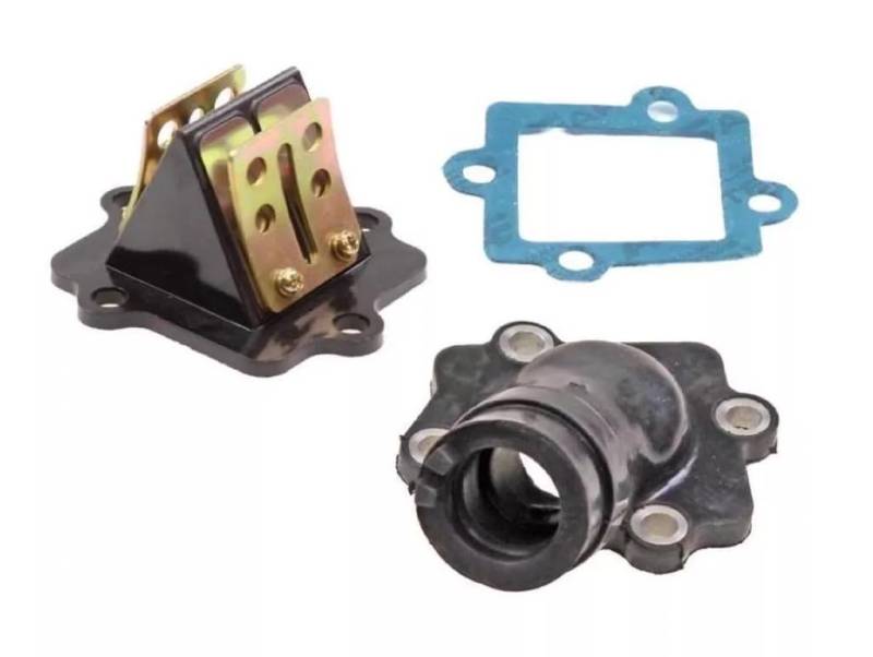 Ansaugstutzen mit Membranblock kompatibel mit Yamaha Aerox, MBK Nitro, Minarelli Motor – Leistungsoptimierung & präzise Abdichtung von Streetparts24