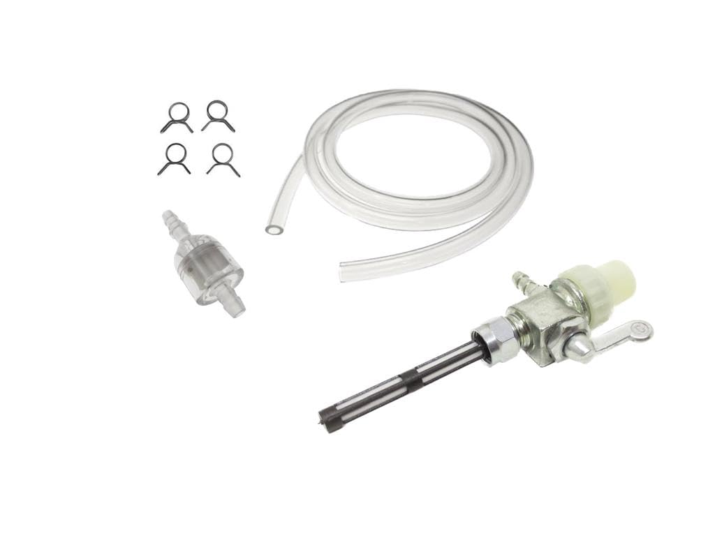 Benzinhahn M12x1 Benzinfilter Benzinschlauch Set passend für Zündapp GTS 50 Typ 529 026-029 Benzinhahn M12x1 Benzinfilter Benzinschlauch Set passend für Zündapp GTS 50 Typ 529 026-029 von Streetparts24