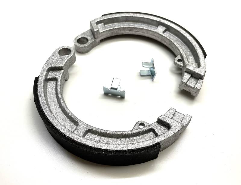 Bremsbacken Set 125x17mm passend für Vespa PK 50 80 S XL, Piaggio Ape 50, Ape MIX | Hochwertige Vorderbremsbeläge passend für zuverlässige Bremsleistung von Streetparts24