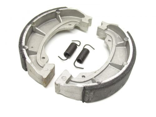 Bremsbacken/Bremsbeläge hinten passend für Suzuki AP CP Katana Street Magic 50, Morini Motoren – Neuer Satz (120 x 25 mm) inkl. Federn von Streetparts24