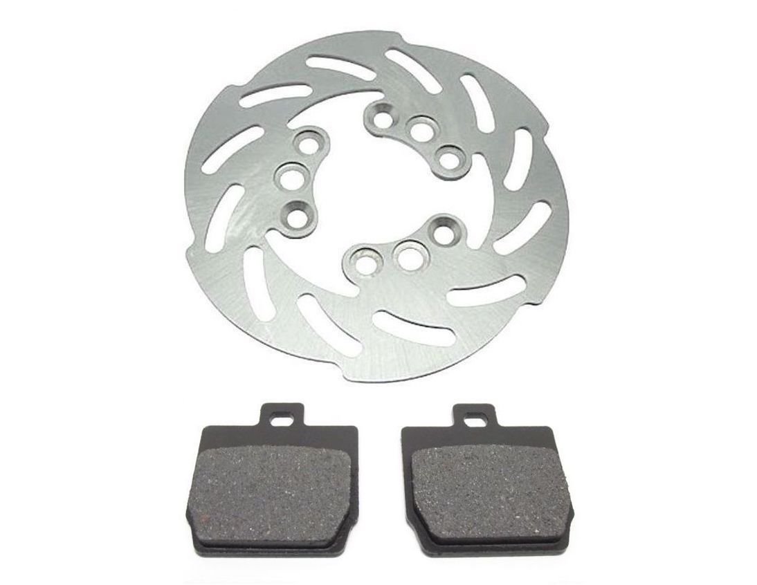 Bremsbeläge & Bremsscheibe Set Hinten passend für Yamaha Aerox & MBK Nitro – Wave Bremsscheibe passend für optimales Bremsverhalten Bremsbeläge & Bremsscheibe Set Hinten passend für Yamaha Aerox & MBK Nitro – Wave Bremsscheibe passend für optimales Bremsverhalten von Streetparts24