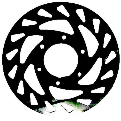 Bremsscheibe 200 x 58 x 3.6 mm passend für Motorhispania RYZ 50 Pro Enduro (2012–2013), XP7 50 (2011) hinten von Streetparts24