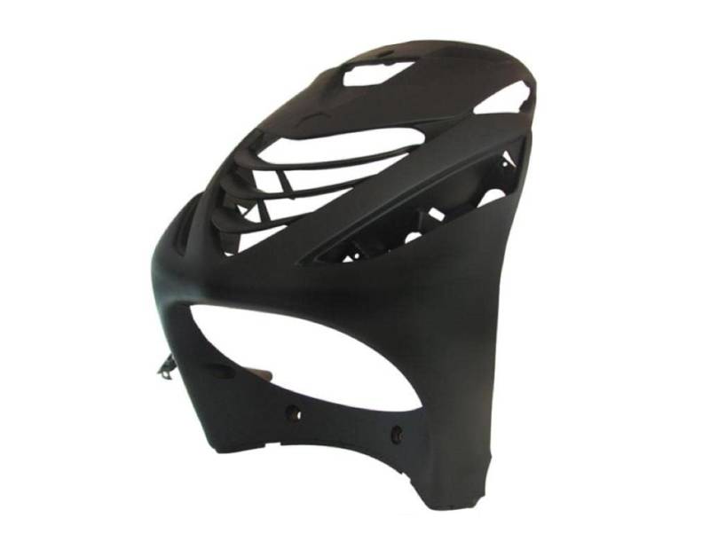 Front Verkleidung Vorne Schwarz Matt passend für Piaggio Zip 2 50 125 SP 2000 2T 4T von Streetparts24