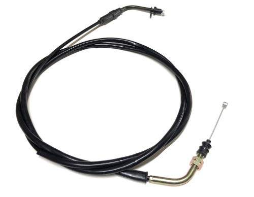 Gaszug 185cm Bowdenzug passend für China Roller 4-Takt, Baotian, Benzhou, Rex – Ersatzteil für 50ccm Roller von Streetparts24