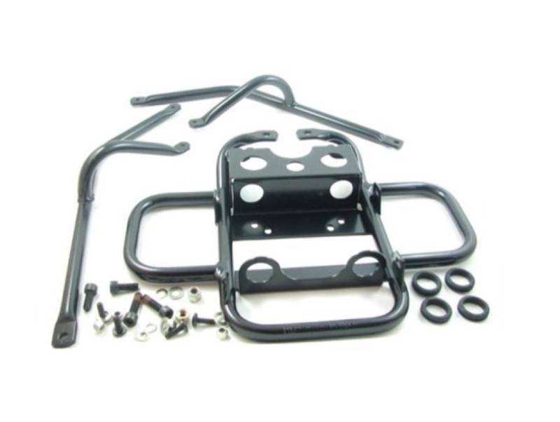 Gepäckträger Topcase Halter Schwarz – Passend für Peugeot Ludix 2 Trend, Blaster 50 2T LC/AC – Max. 15 kg Belastung von Streetparts24