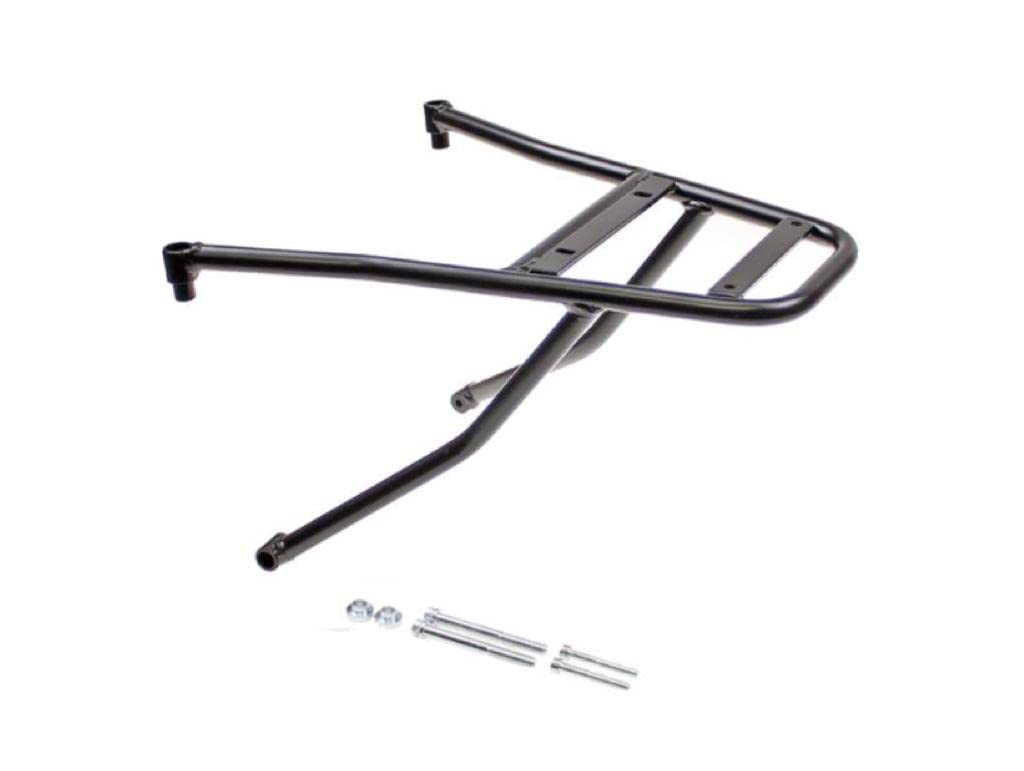 Gepäckträger Topcase Träger Schwarz passend für Yamaha Neos, MBK Ovetto (ab 2007) – Inkl. Montagematerial von Streetparts24