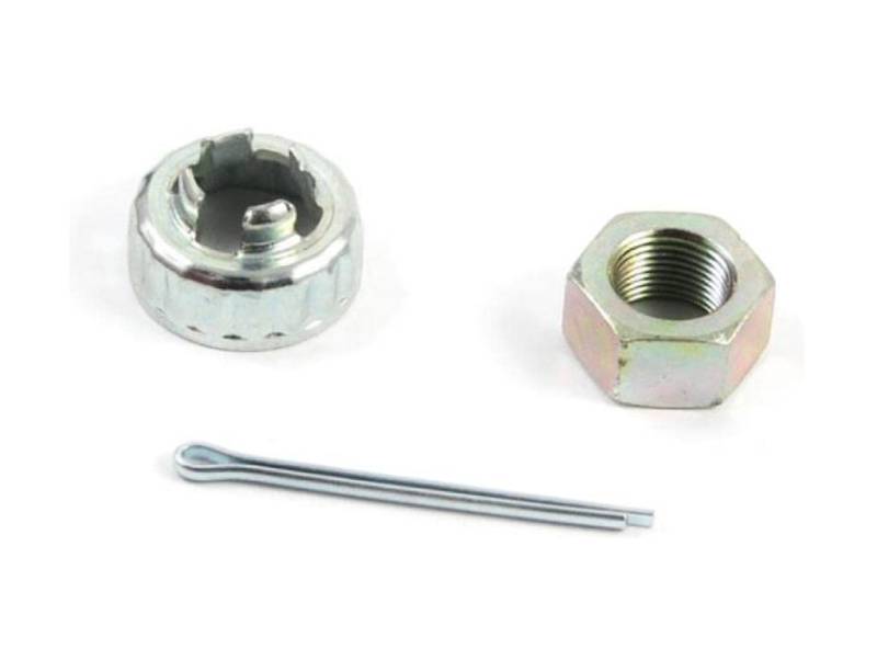 Hinterrad Mutter Sicherungs-Set passend für Piaggio Sfera, NSL, RST, Zip, SSL, Vespa PK PX 50 – inkl. Sicherung & Splint, M16 x 1,25 von Streetparts24