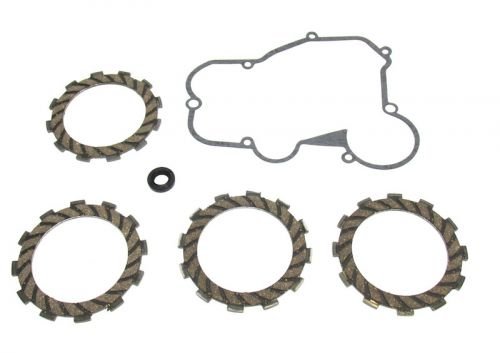 Kupplungslamellen Set passend für Derbi Senda 50, Senda R, Gilera RCR 50 – für EBE/EBS Motor – 4 Scheiben + Dichtung + Simmerring – Kupplung Kupplungslamelle Kit Kupplungslamellen Set passend für Derbi Senda 50, Senda R, Gilera RCR 50 – für EBE/EBS Motor – 4 Scheiben + Dichtung + Simmerring – Kupplung Kupplungslamelle Kit von Streetparts24