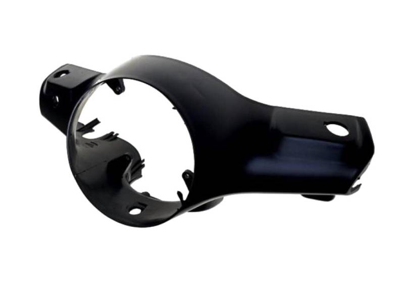 Lenkerverkleidung Scheinwerfer Verkleidung Vorne Schwarz passend für Vespa LX 50 125 150 (2005-2013) | Schwarz Grundiert von Streetparts24