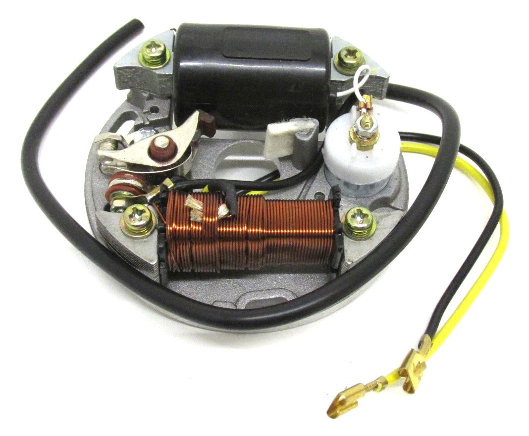 Lichtmaschine Zündung 6 Volt 15 Watt Maxi N S Mofa Moped Mokick von Streetparts24