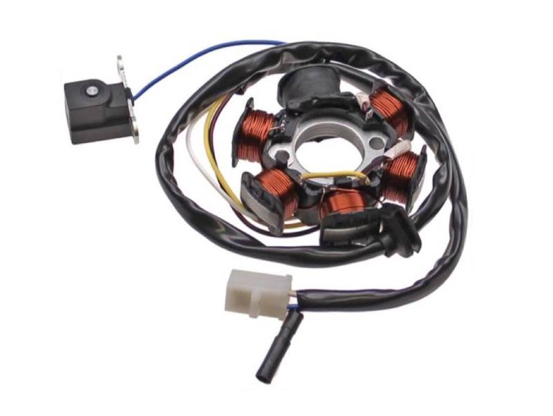 Lichtmaschine Zündung Stator passend für Peugeot Jetforce Kisbee Ludix Speedfight 3 4 Streetzone von Streetparts24