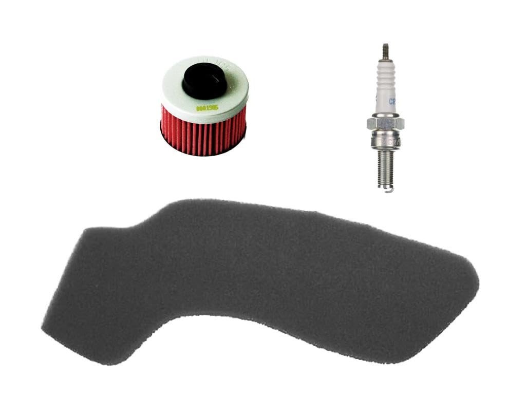 Luftfilter Ölfilter Zündkerze Servie Kit für Peugeot Elyseo Elystar 125 150 von Streetparts24