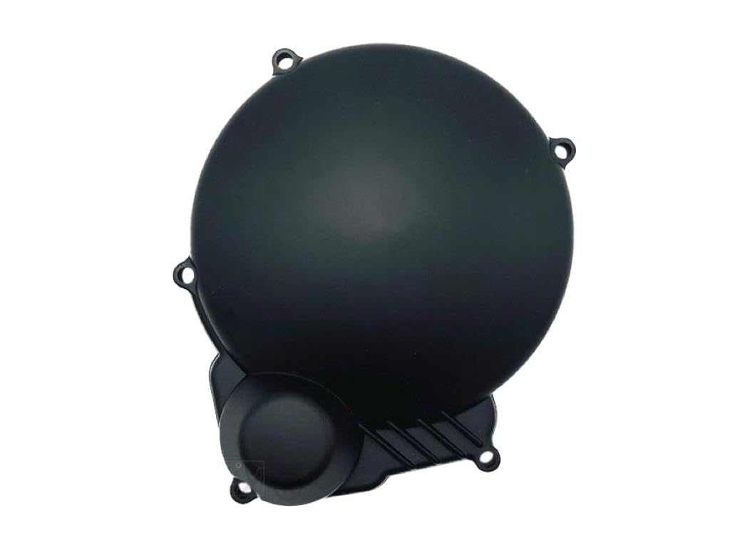 Deckel Abdeckung Lichtmaschine Lichtmaschinendeckel Schwarz - Passend für Aprilia MX RS RX, Rieju MRX RR RS RS2 SMX Spike, Yamaha DT TZR 50 2T mit AM6 Motor Deckel Abdeckung Lichtmaschine Lichtmaschinendeckel Schwarz - Passend für Aprilia MX RS RX, Rieju MRX RR RS RS2 SMX Spike, Yamaha DT TZR 50 2T mit AM6 Motor von Streetparts24