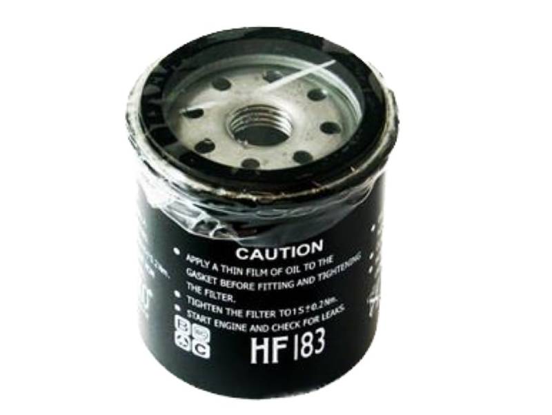 Ölfilter HF183 passend für Aprilia SR Scarabeo Gilera DNA Nexus Runner VX VXR Piaggio Ape Beverly Fly Hexagon Liberty MP3 X10 X7 X8 X9 Zip II Vespa ET4 GTS GT LX Primavera Sprint 125 150 300 von Streetparts24