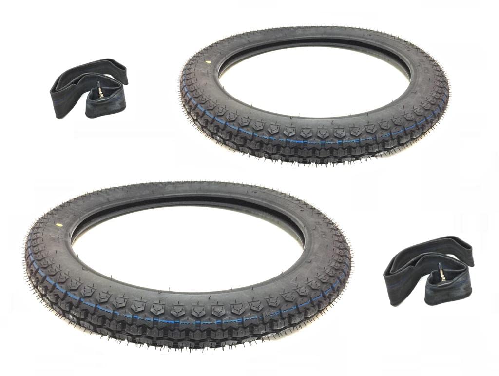 Reifen Schlauch Set 2,75x17 passend für Zündapp Hercules Kreidler Moped – Straßenreifen mit Schläuchen 2 3/4-17 (2.75-17, 80/90-17, 130/80-17, 140/80-17) von Streetparts24