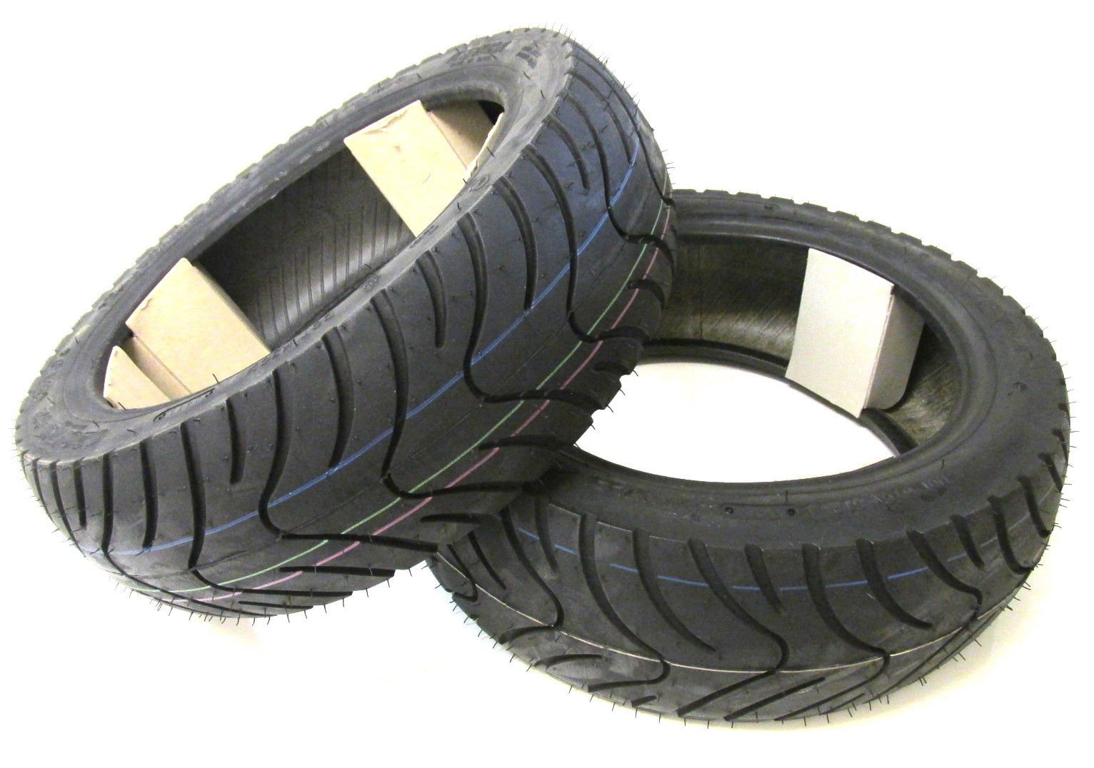 Roller Reifen Set Satz - Vorne + Hinten 130/60-13 passend für TGB Bullet (BM1) von Streetparts24