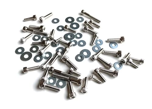 Schraubensatz Verkleidungsschrauben Chrom passend für Speedfight 1 & 2 | Rostfrei, Langlebig & Hochwertig von Streetparts24