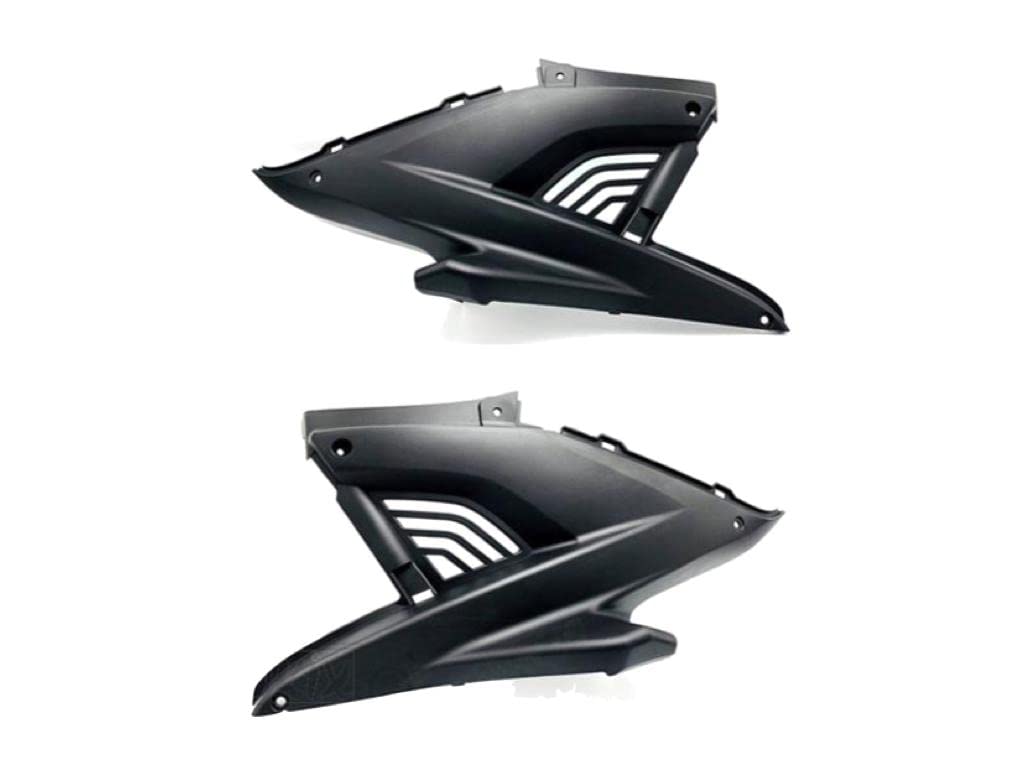 Seitenverkleidung Links Rechts Z-Teile Schwarz für Yamaha Aerox MBK Nitro 50 100 von Streetparts24