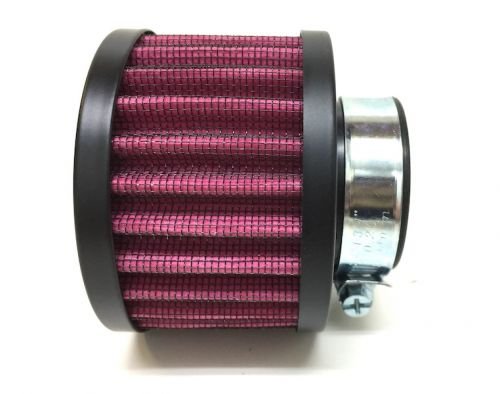 Sport Luftfilter Rund 35mm rot schwarz für Hercules Prima M 2 3 4 5 6 S von Streetparts24