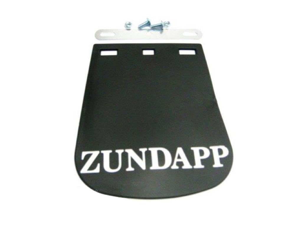 Spritzlappen Spritzschutz Schutzblech Gummi (14x17 cm) für Zündapp Mofa Moped Schmutzfänger Schmutzlappen von Streetparts24