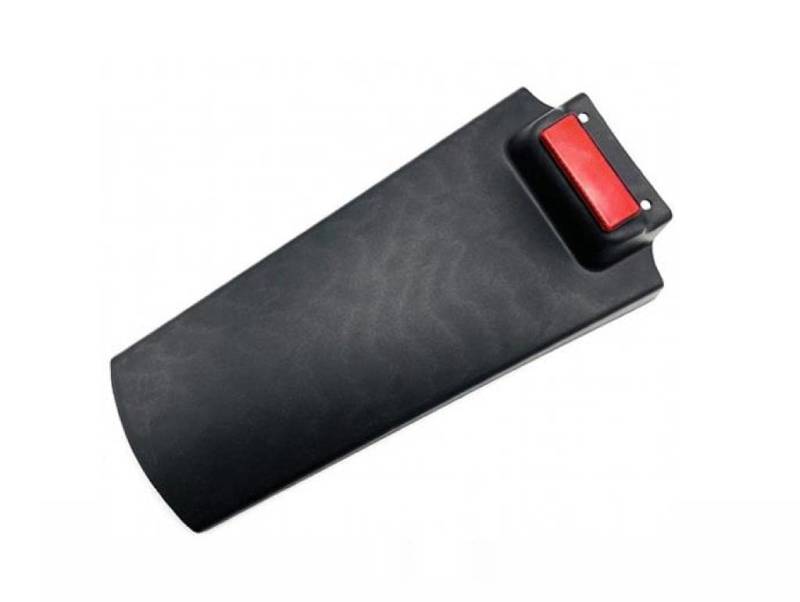 Spritzschutz Kennzeichenhalter passend für Yamaha Aerox 50/100, MBK Nitro 50/100 (1998-2012) – schwarz von Streetparts24