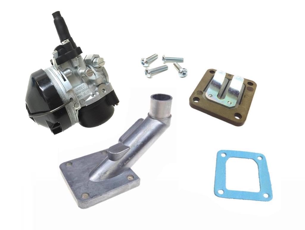 15mm Tuning Vergaser Set mit Ansaugstutzen, Membranblock & Dichtung passend für Tomos A3 A35 A38 Flexer – Optimiert für verbesserte Leistung 15mm Tuning Vergaser Set mit Ansaugstutzen, Membranblock & Dichtung passend für Tomos A3 A35 A38 Flexer – Optimiert für verbesserte Leistung von Streetparts24