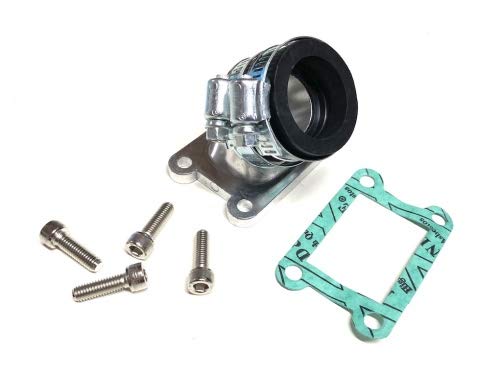 Tuning Ansaugstutzen 24mm für Minarelli AM6 Motor - Passend für Aprilia, Yamaha, Rieju, Beta, Gas Gas und viele mehr – Top Qualität von Streetparts24