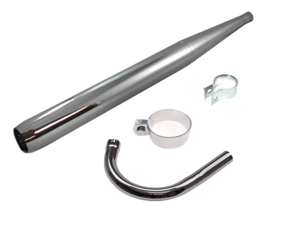 Tuning Auspuff + 32mm Steck Krümmer Set passend für Zündapp C, CS, GTS, KS 50 Typ 517, 529 Tuning Auspuff + 32mm Steck Krümmer Set passend für Zündapp C, CS, GTS, KS 50 Typ 517, 529 von Streetparts24