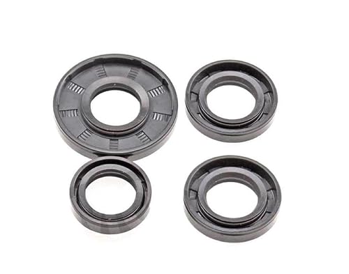Wellendichtringe Kurbelwelle Motor Dichtring Simmeringe Satz 4-teilig passend für Simson S51, SR50, Schwalbe S53, S70 - Hochwertiger 4-teiliger Wellendichtringe-Satz von Streetparts24