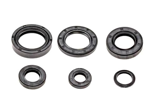 Wellendichtringe Kurbelwelle Simmeringe Simmering Dichtring Satz passend für Yamaha DT 50 80 RD MX FS1 Moped Mokick von Streetparts24