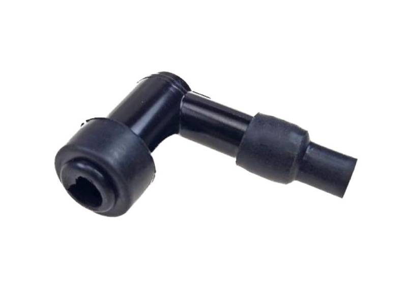 Zündkerzenstecker LB01F 2T | 90° abgewinkelt | Ersatz für LB01F | Passend für Zündapp, Hercules, Puch, Simson, MZ | Mofa, Moped, Roller, Scooter | Hitzebeständig & langlebig von Streetparts24