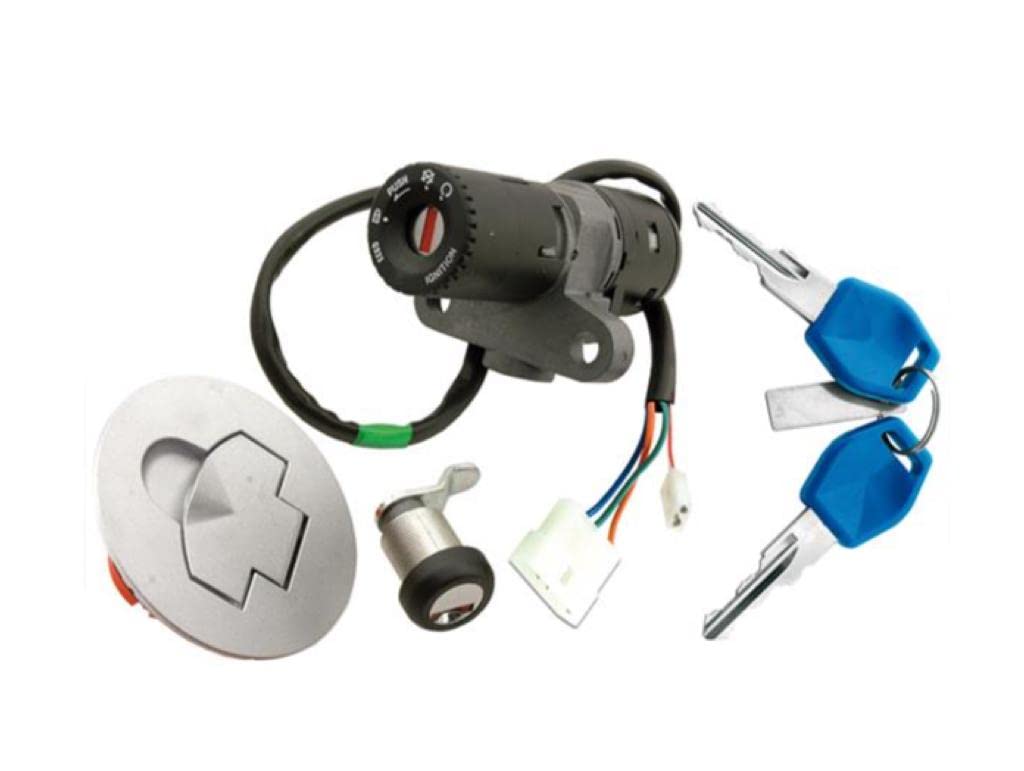Zündschloss Tankdeckel Schloss Satz passend für Rieju RS2 RS-2 Matrix, Peugeot XR6 Zündschloss Tankdeckel Schloss Satz passend für Rieju RS2 RS-2 Matrix, Peugeot XR6 von Streetparts24