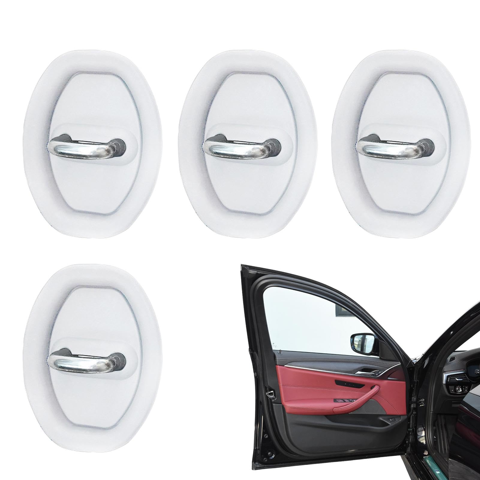 Streysisl Auto Türschloss Abdeckung Türschlossabdeckung Auto Türschlossabdeckung Türschlossabdeckung Türschlossschutz Wasserdicht Sport Zubehör Riegelschutz Streysisl Auto Türschloss Abdeckung Türschlossabdeckung Auto Türschlossabdeckung Türschlossabdeckung Türschlossschutz Wasserdicht Sport Zubehör Riegelschutz von Streysisl