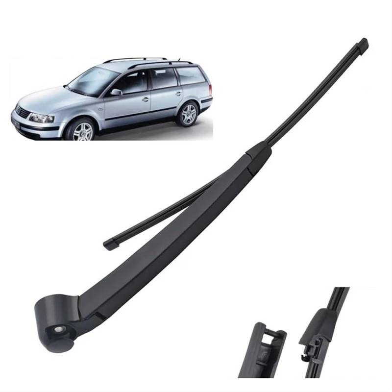 Auto Heckscheibenwischer für VW Passat B5 Variant 1997–2005，Heckwischerarm Scheibenwischer Hinten Wischerarm Heckwischerblatt Wischer Set Ersatz von Styleshaus