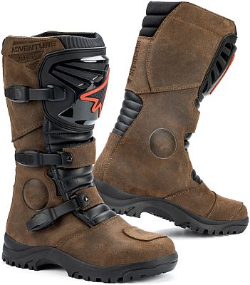 Stylmartin Overlander WP, Stiefel wasserdicht - Braun/Schwarz - 45 EU von Stylmartin